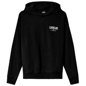 Comme Des Fuckdown Black Cotton Men's Sweater